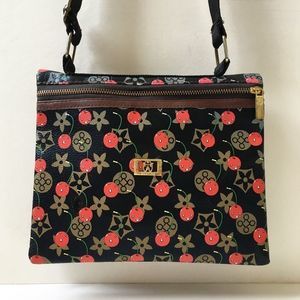 WANYINA Crossbody or Shoulder Bag, Cherry Print